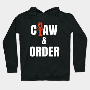 Claw & Order Funny Lobster Law and Order Hoodie